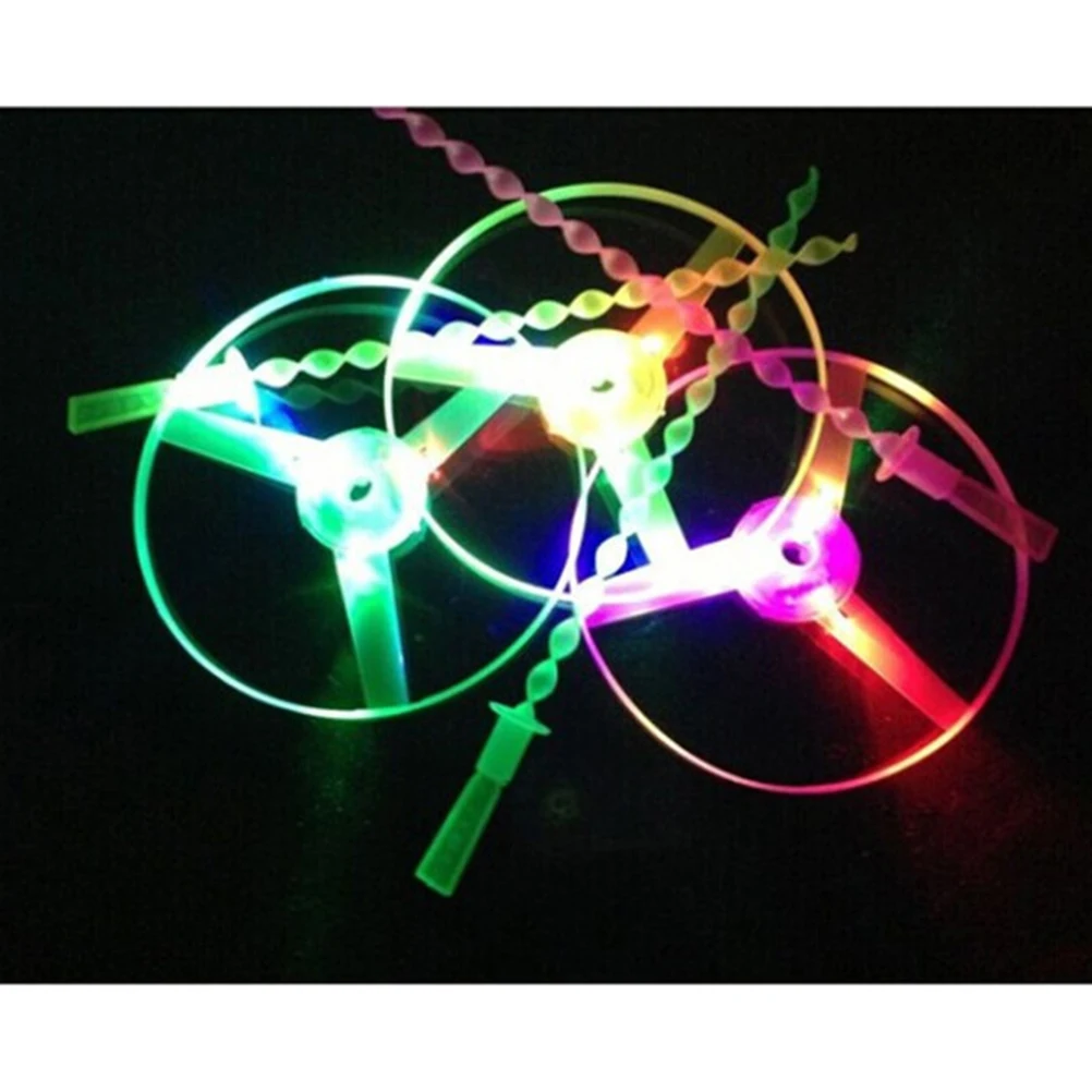 5pcs Led Flying Dragonfly Rotating Kids Parent-Child Interaction Portable Gift Included (Random