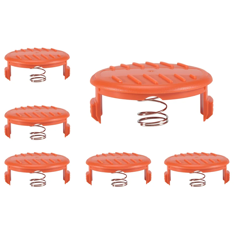 

HOT-Trimmer Replacement Spool Cap,Replace RC-100-P, RC100P, 385022-03,For ,Grass Trimmer Parts (6 Cap,6 Spring)