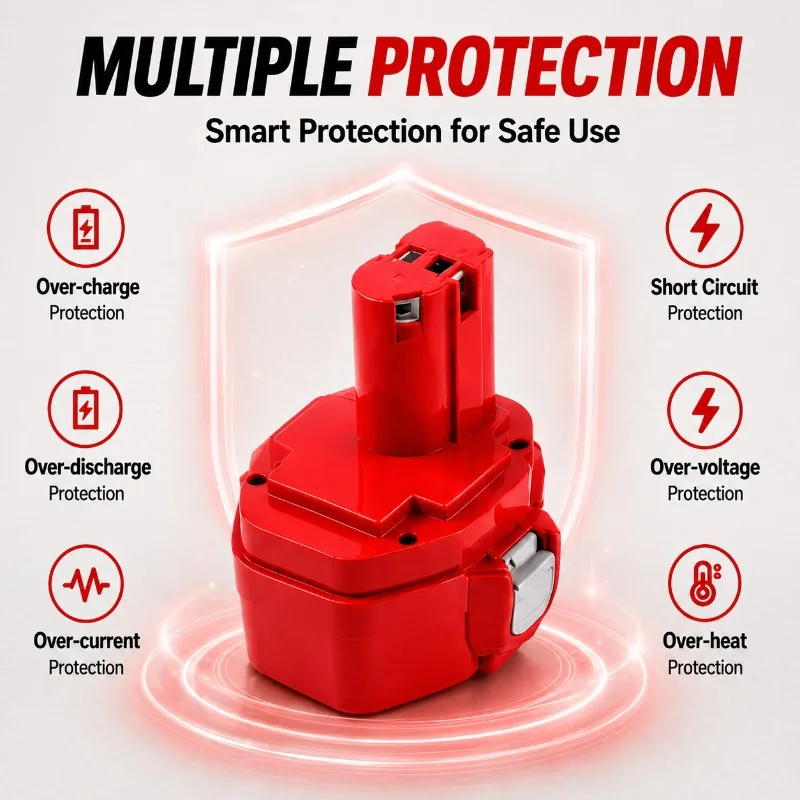 14.4V 3000mAh Ni-MH Ni-CD Rechargeable Battery Pack for Cordless Drill Screwdriver Power Tool Repair Replacement battery pack