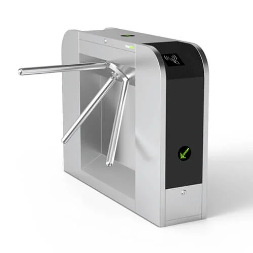 

Factory Price High Security 304 Stainless Steel Fully Automatic Pedestrian Entry And Exit Tripod Turnstile For Airport And Gym