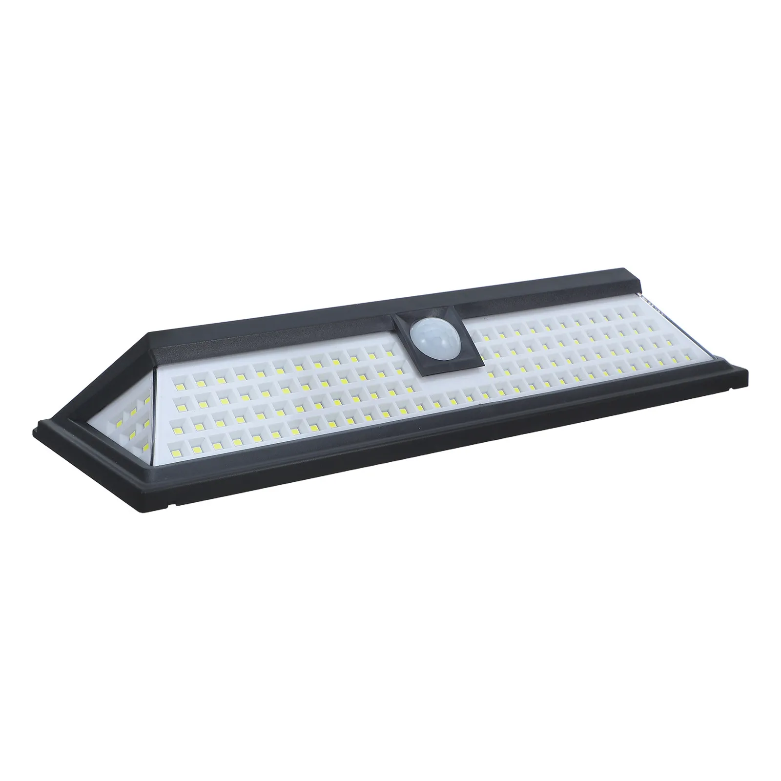 

Solar Powered Wall Lamp with 118 White Leds Motion Sensor Auto on At Dusk Outdoor Garden Safety Light Waterproof Heatproof