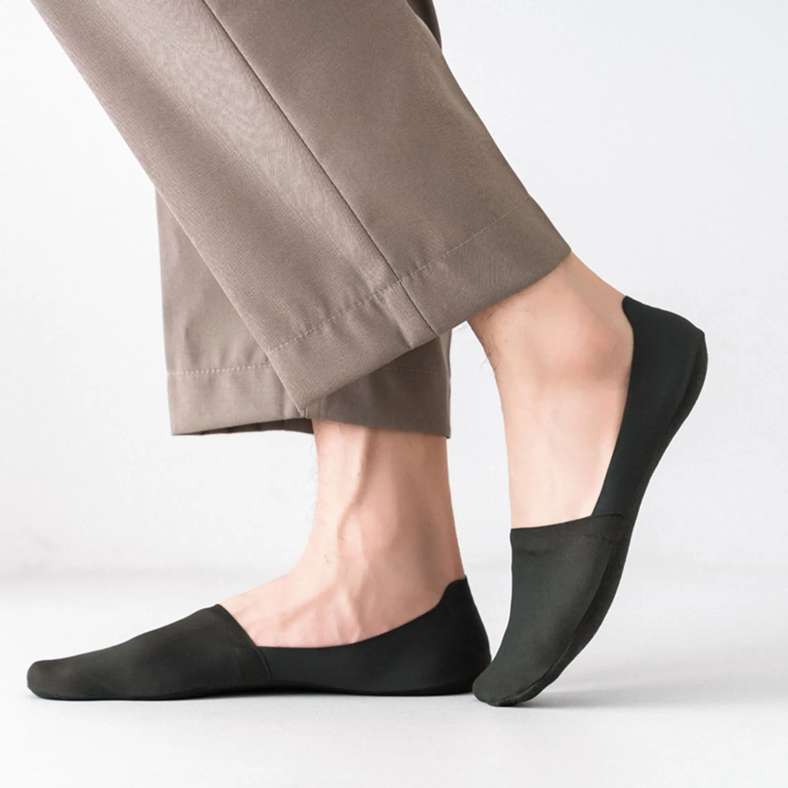 Invisible Socks n and Women No Show Socks with Non Slip Grips for Ballet Shoes Pumps High-Heel Shoe