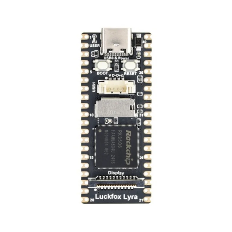 ABKI-Luckfox Lyra SD-Boot versión RK3506G2 Placa de desarrollo Rockchip Linux para pantalla MIPI/DSI Cortex-A7