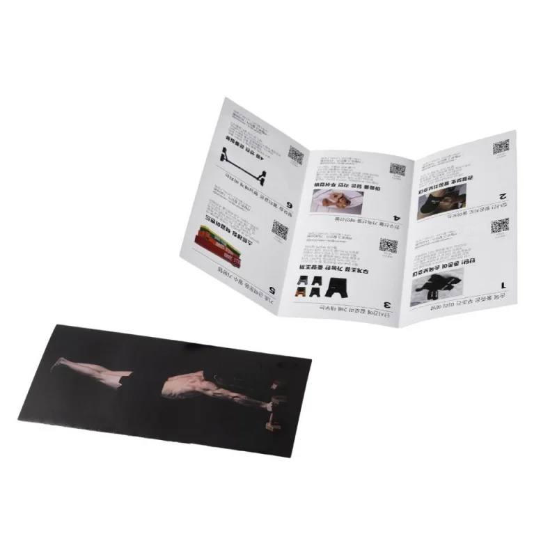 Custom. Custom Printing Service Voor Brochure Afdrukken Flyers Pamflet Brochure Folder Boekje Afdrukken