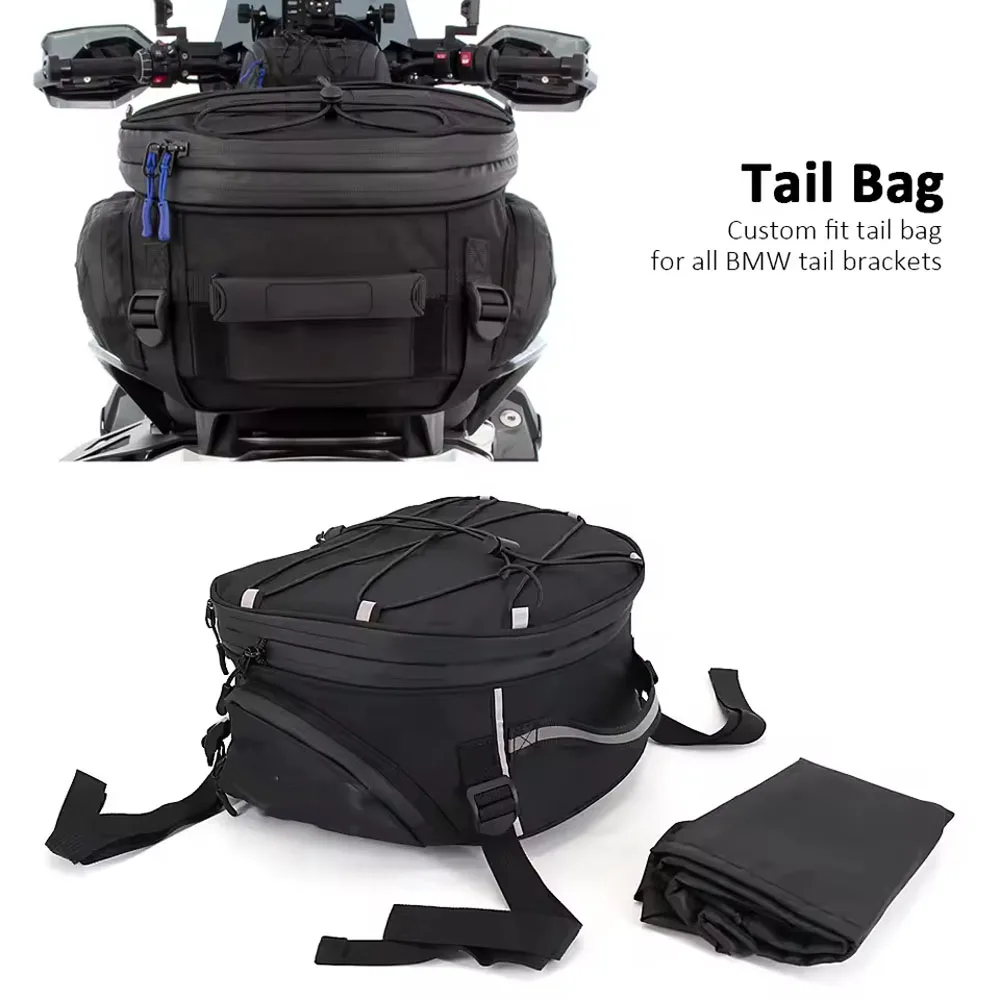 

For BMW R1200GS LC ADV F850GS R nine T K 1600 GT Motorcycle Saddle Bag Saddlebag Tailbag Tail Bag Mount Panniers Rack Top case