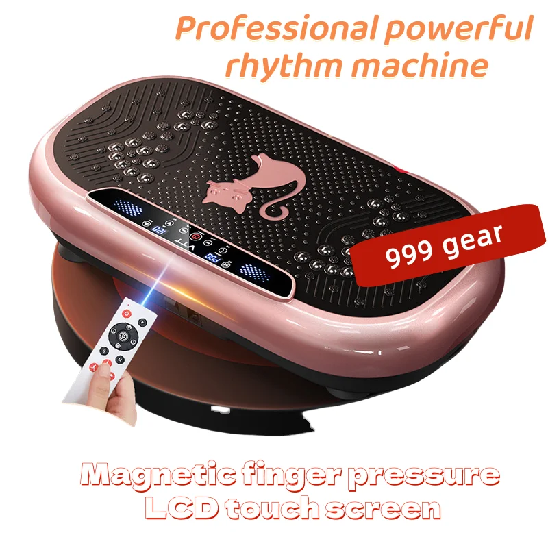 La máquina agitadora de grasa bateda todo el cuerpo para adelgazar el vientre y la cintura, la máquina de ritmo para hacer ejercicio ayuda a perder peso, entretenimiento