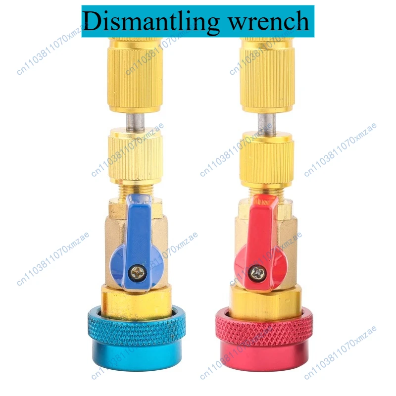 

R134a Valve Core Quick Replacement Disassembly Tool Car Air Conditioning Repair Wrench
