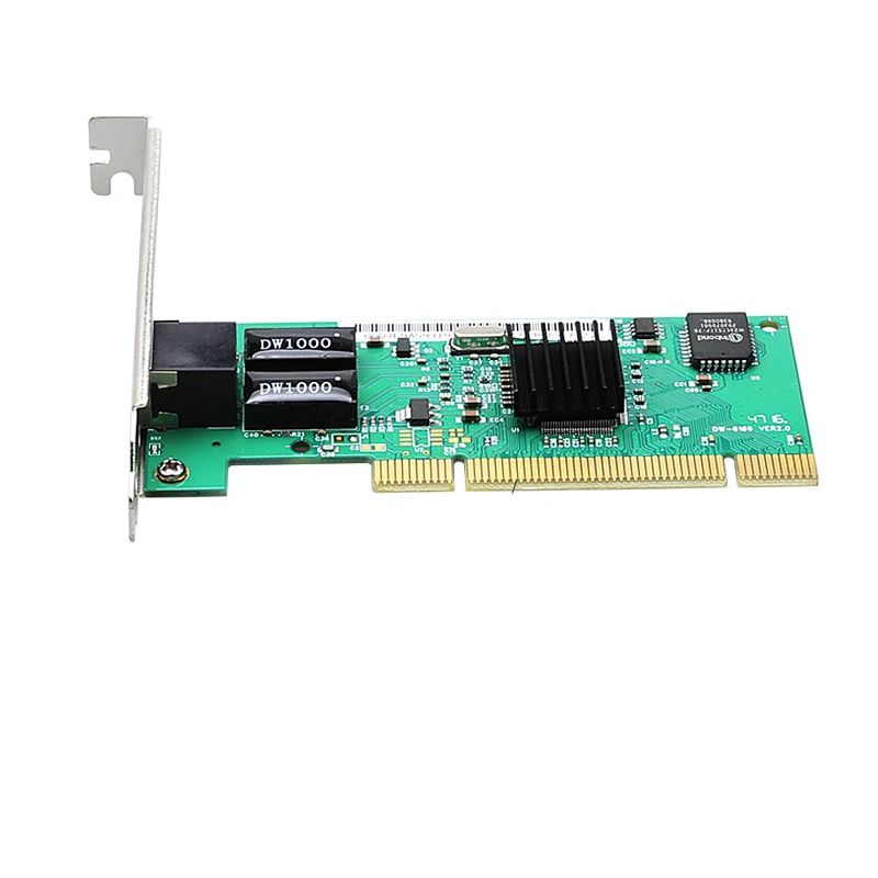 RTL8169 RJ-45 LAN Adapter Game PCI Gigabit Network Card Adapter PCI to Ethernet 10/100/1000Mbps PCI card computer accessories