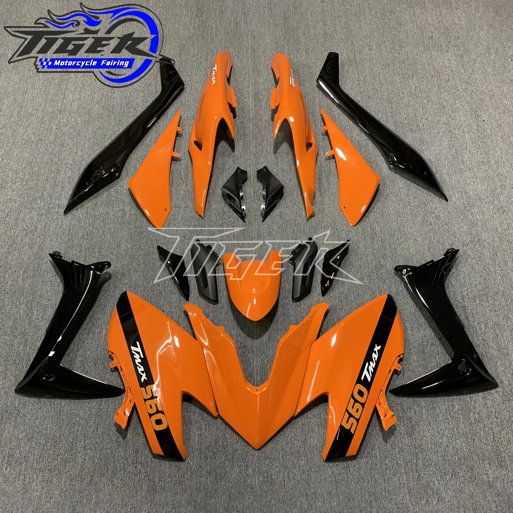 Aftermarket ABS Plastic Black T Max 560 2020 2021 Racing Motorcycle Body Parts Kit Fairing for  20 21