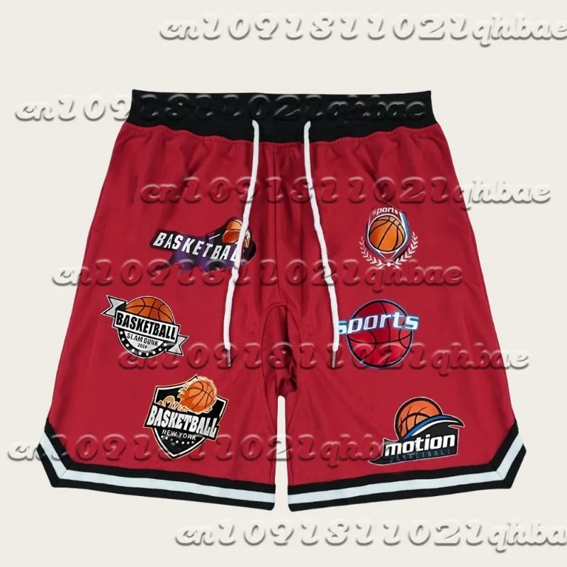 

New 3D Personalized Printed Mesh Breathable Sports Fashion Shorts for Summer 2025