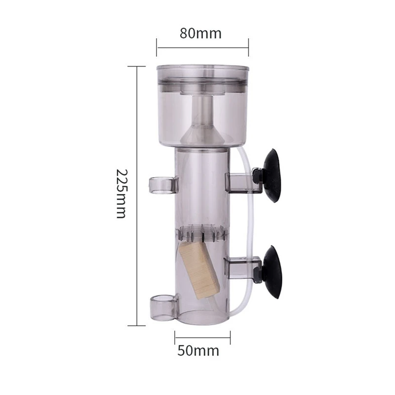 Fish Tank Protein Skimmer Aquarium Protein Skimmer Saltwater Filter Internal Tank Filter For Small Coral Aquariums