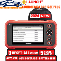 2025 LAUNCH X431 CRP123E PLUS Car Diagnostic Tools Full System OBD OBD2 Scanner SAS OIL EST Reset Free Update Online CRP123X