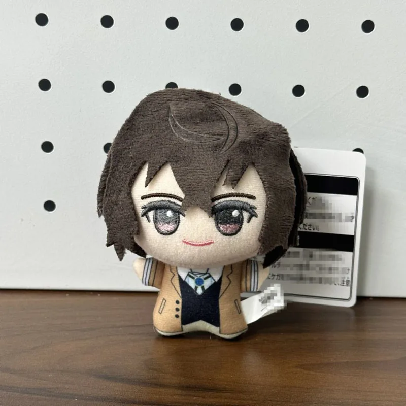 Anime BSD Dazai Osamu Plush Doll Nakahara Chuuya Nakajima Atsushi Edogawa Rampo Doll Mini Pendant Keychain Super Cute toy Gifts
