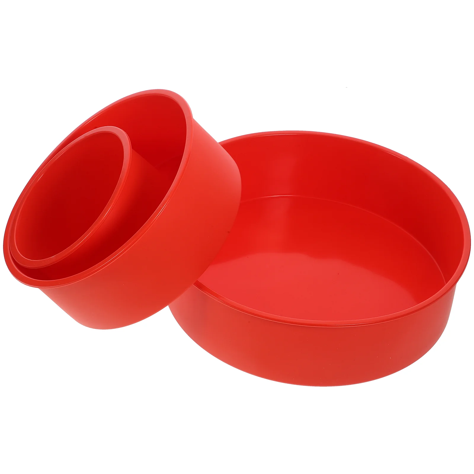 

3 Pcs Cake Mold Tins Bread Cupcake Machine DIY Mousse Molds Silicone For Baking Pan
