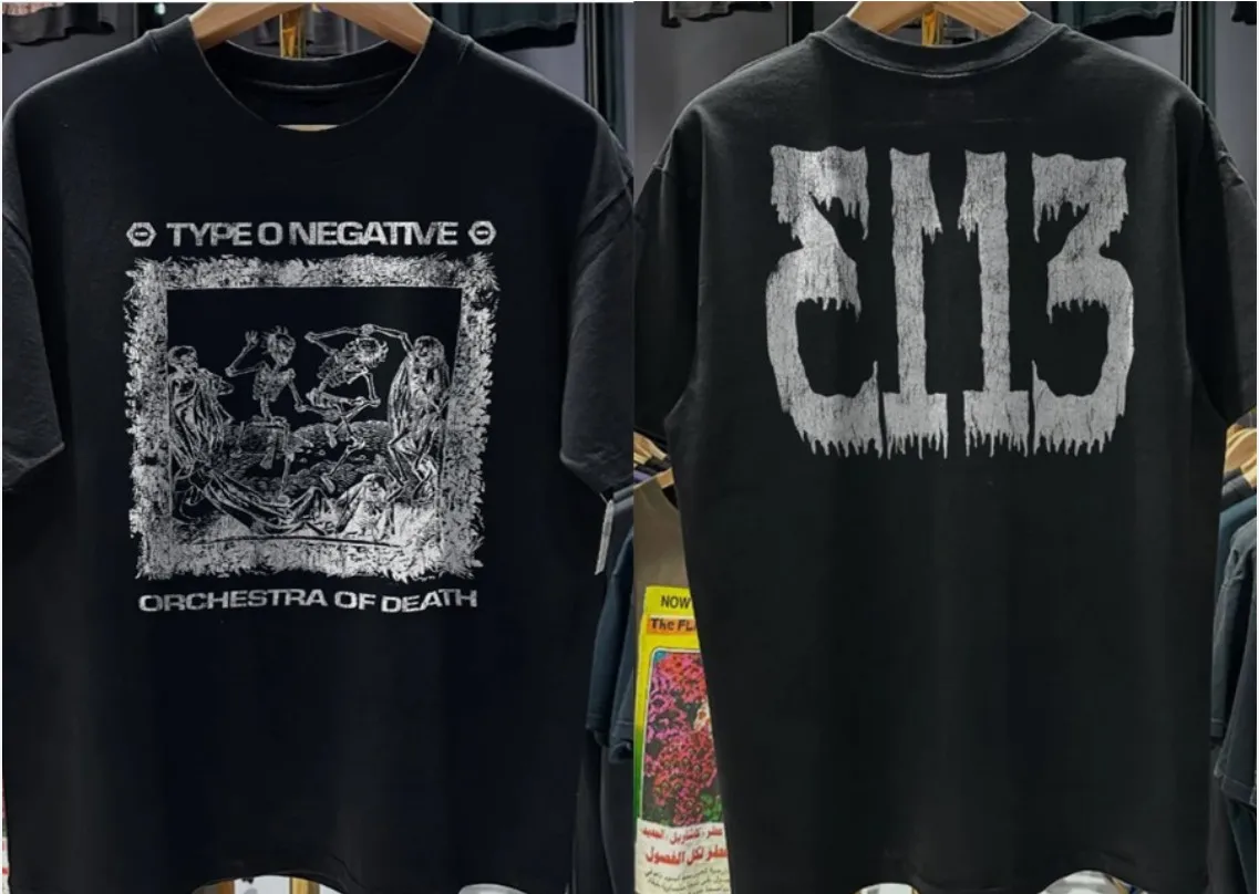 TYPE O NEGATIVE ORCHESTRA OF DEATH 3113 short sleeve 2 side shirt