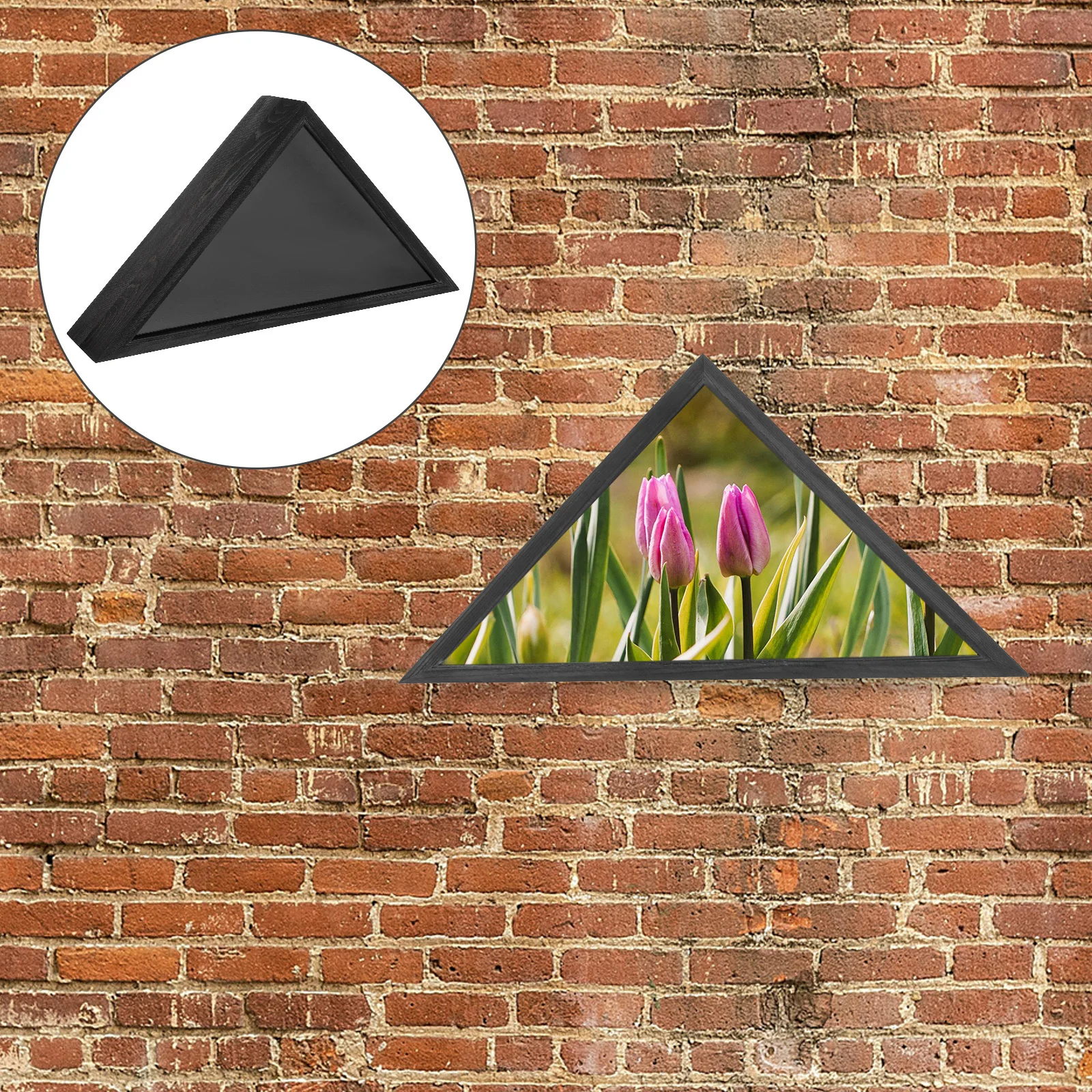 

Storage Box Container Home Display Boxes Triangle Holder Decor Wood Case For Flag Display Case For Flag Container