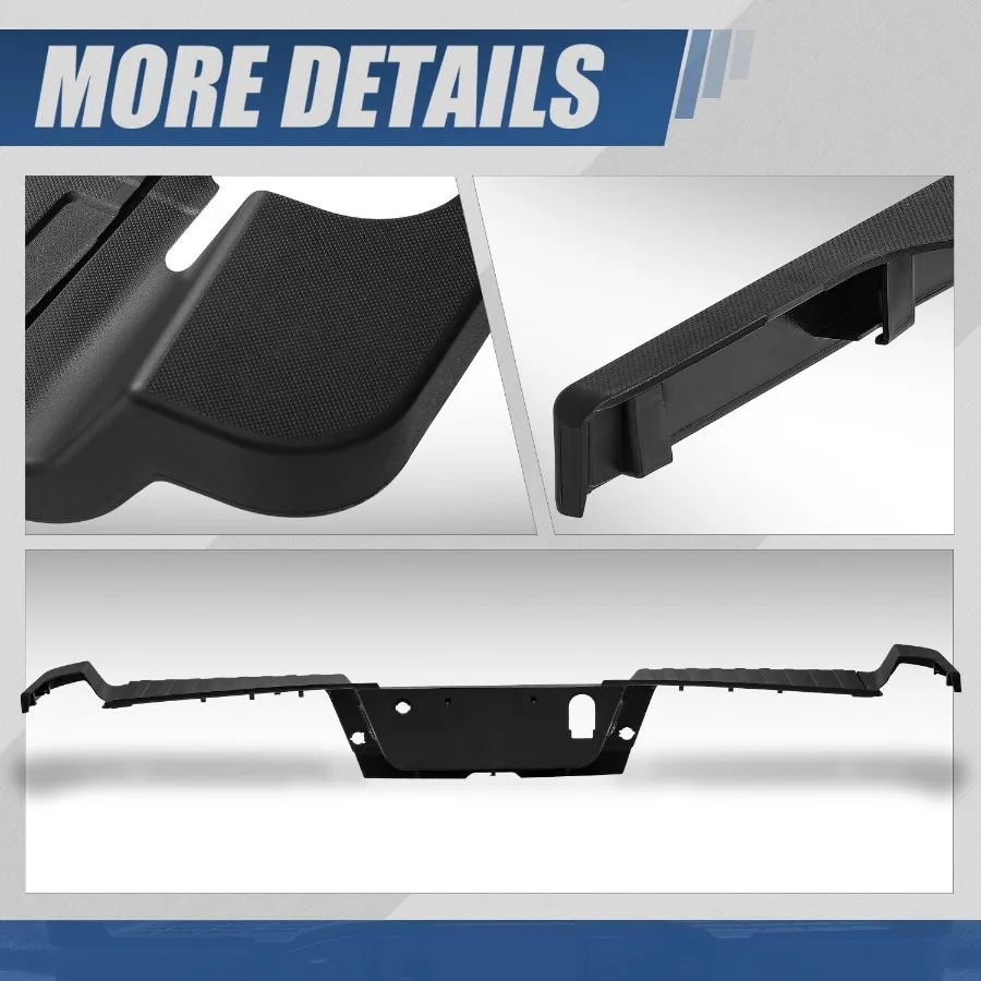 2017-2022 F250 F350 슈퍼 듀티 호환 범퍼 스텝 패드 센서 홀 포함 차량 보호 및 쉬운 접근 향상