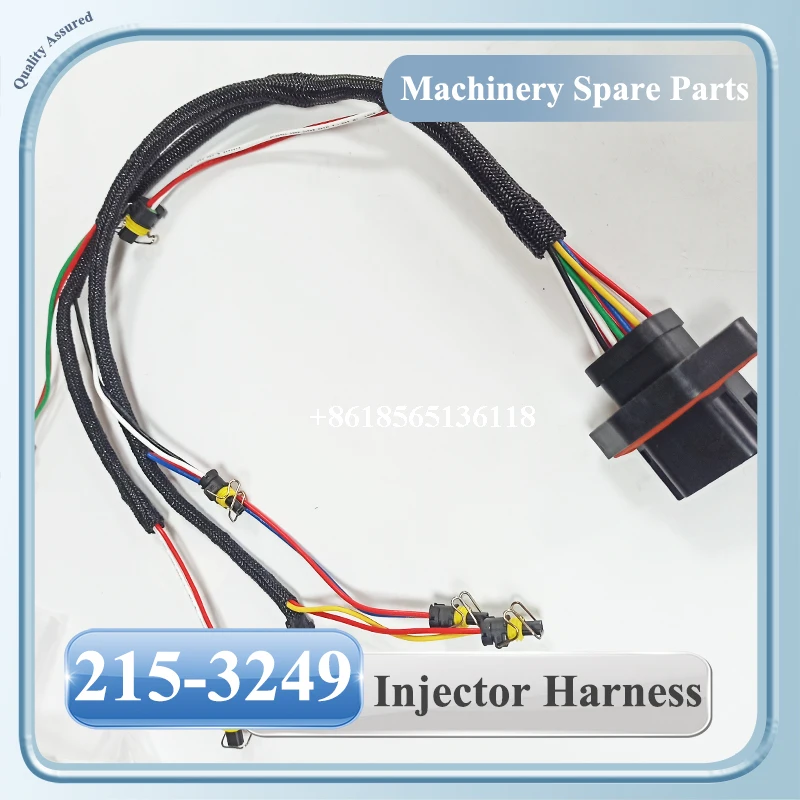 E330C E330D E336D C9 Fuel Injector Wiring Harness 215-3249 2153249 Excavator Machinery Spare Parts