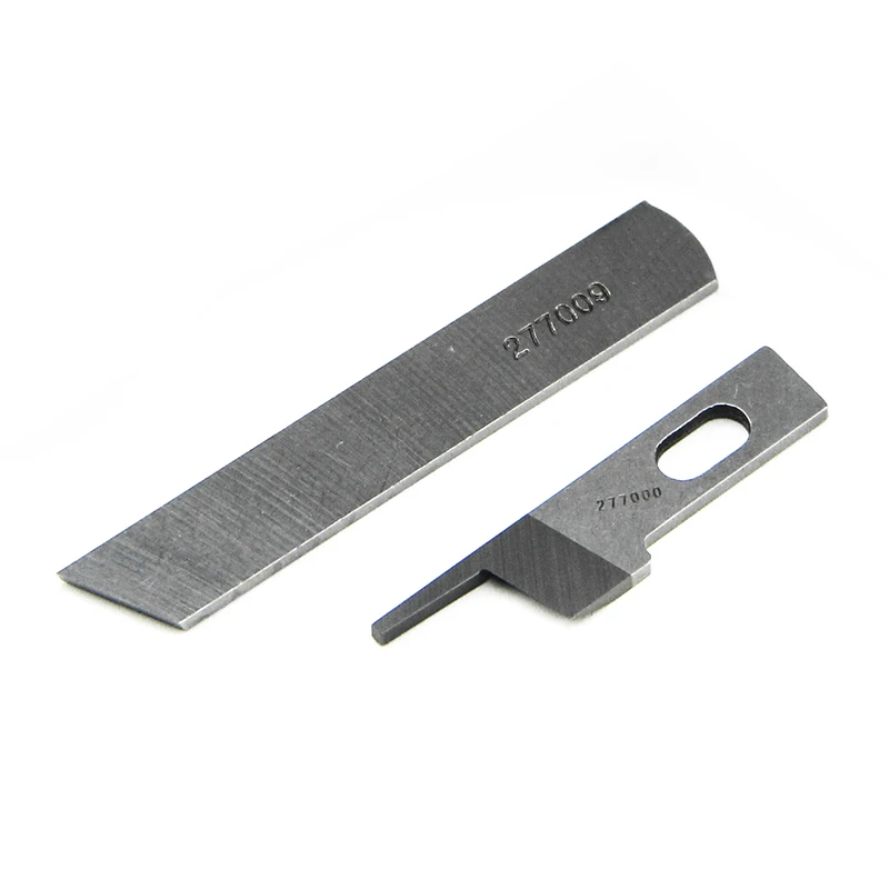 277009 277000 Upper and Lower Knife for Pegasus EXT5214 M852-90  EX3215 EX3216 EX5204 Overlock Sewing Machine Part blade