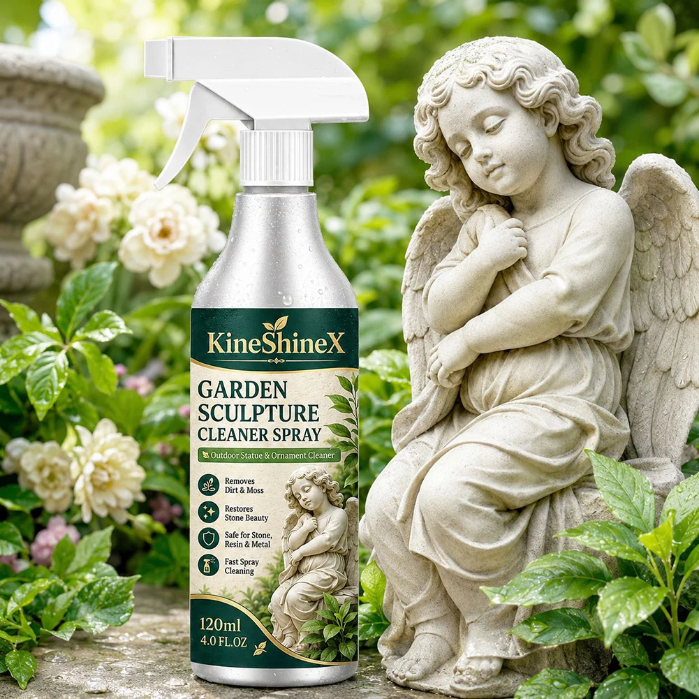 Outdoor Sculpture Stain Remover Deep Cleans Dirt, Grime, And Algae Effortlessly. Patios And Backyard Decoration