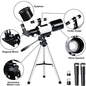 Telescópio astronômico profissional f30070, monocular, 150 vezes, zoom, hd, visão noturna, lua, estrela, observação de estrelas, azm70300 10 principais vendas monoculo visão noturna night vision - №1