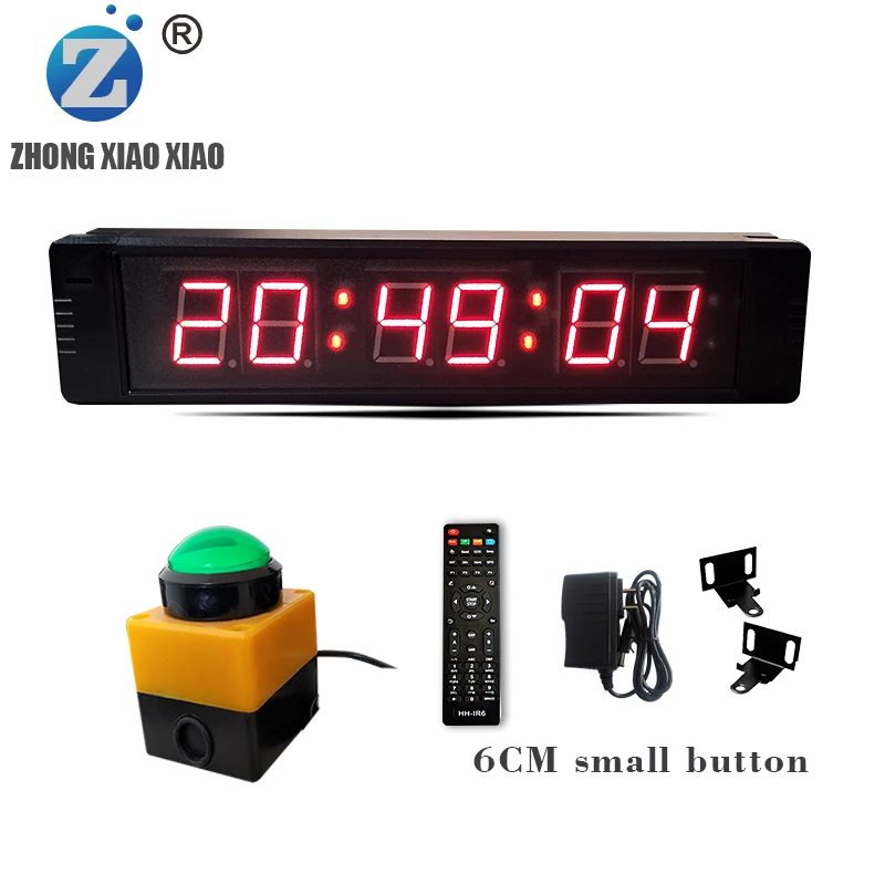 LED Electronic Competition Timer with High-Definition Display for Track & Field Sports Fitness Training & Speech Events