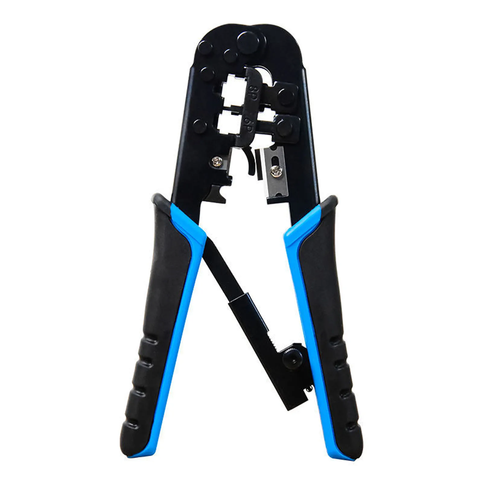 Net Cable Crimping Tool 3 In 1 6P 8P Crimping Stripping Cutting Multifunctional Ratchet Net Cable Pliers