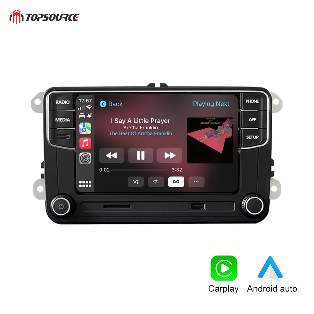 Android Auto RCD360 PRO Carplay Car Radio New RCD330 MIB Radio For VW Golf 5 6 Jetta CC Polo Passat B5 B6 MK5 MK6 Tiguan