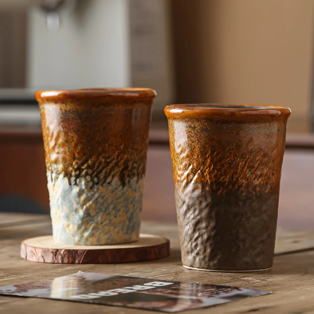 كوب سيراميك عتيق بتصميم فرن ال - مراجعة Handmade Ceramic Mug وسعره