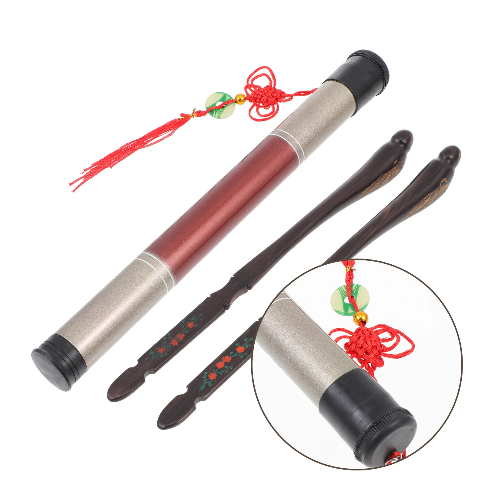 

1 Set Premium Ebony Dulcimer Practice Hammers Bird-Type Hammer For Professional Playing Dulcimer Accessories Durable Musical