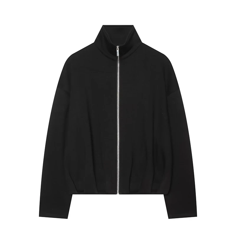 Women's Autumn Jacket & Coats 2026 New Fashion Loose Turtleneck Warm Elegant Youth Jackets Women's Fall Unique  Street Blouse