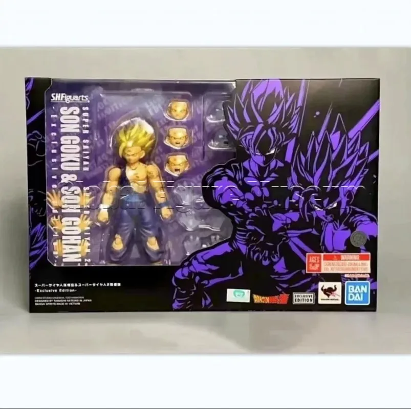 In Stock Bandai SDCC 2023 Exclusive Edition SH Figuarts SHF Dragon Ball Son Goku Gohan Action Figure Collection Gift view 6