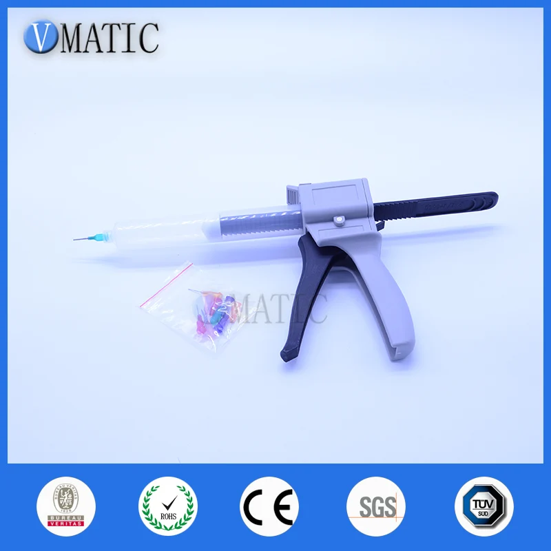 Free Shipping Glue Dispenser Dispensing Caulking Cartridge Syringe Gun 30ml/cc