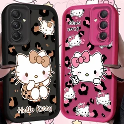 Cute Sanrio Hello Kitty Case for Samsung Galaxy A55 A35 A25 A15 A05 A05S 5G A24 A13 A23 A12 A22 A32 A52 A52S A71 A72 A51 4G Etui