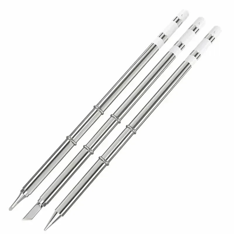 T12 سبيكة لحام تلميح T12 سلسلة سبيكة لحام تلميح T12-KU K D24 ILS J02 ل Hakko FX951 STC STM32 OLED محطة لحام لحام