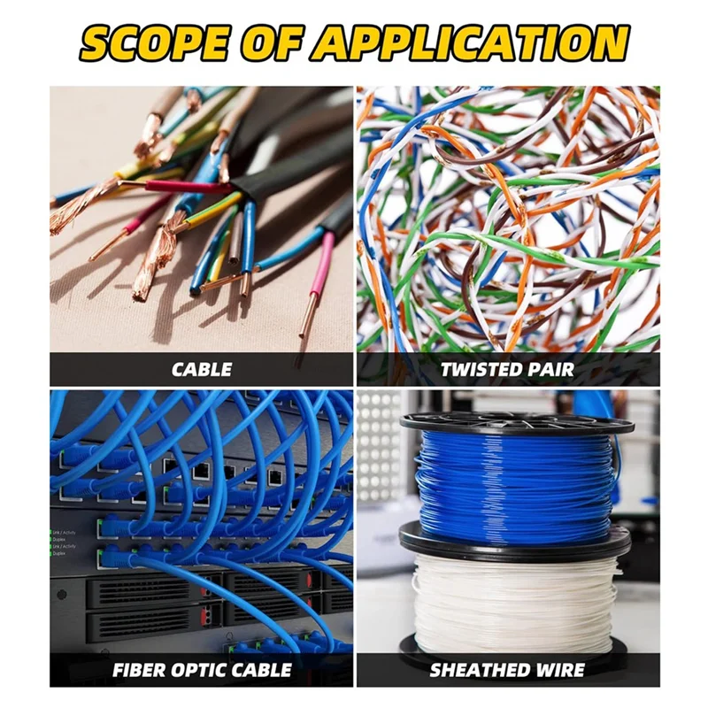 AD23-1PCS متجرد الأسلاك متعدد الوظائف أداة تعرية القلم المحمولة، كابل الشبكة، الأسلاك، الكابل المحوري، قاطع الأسلاك، 10-20AWG