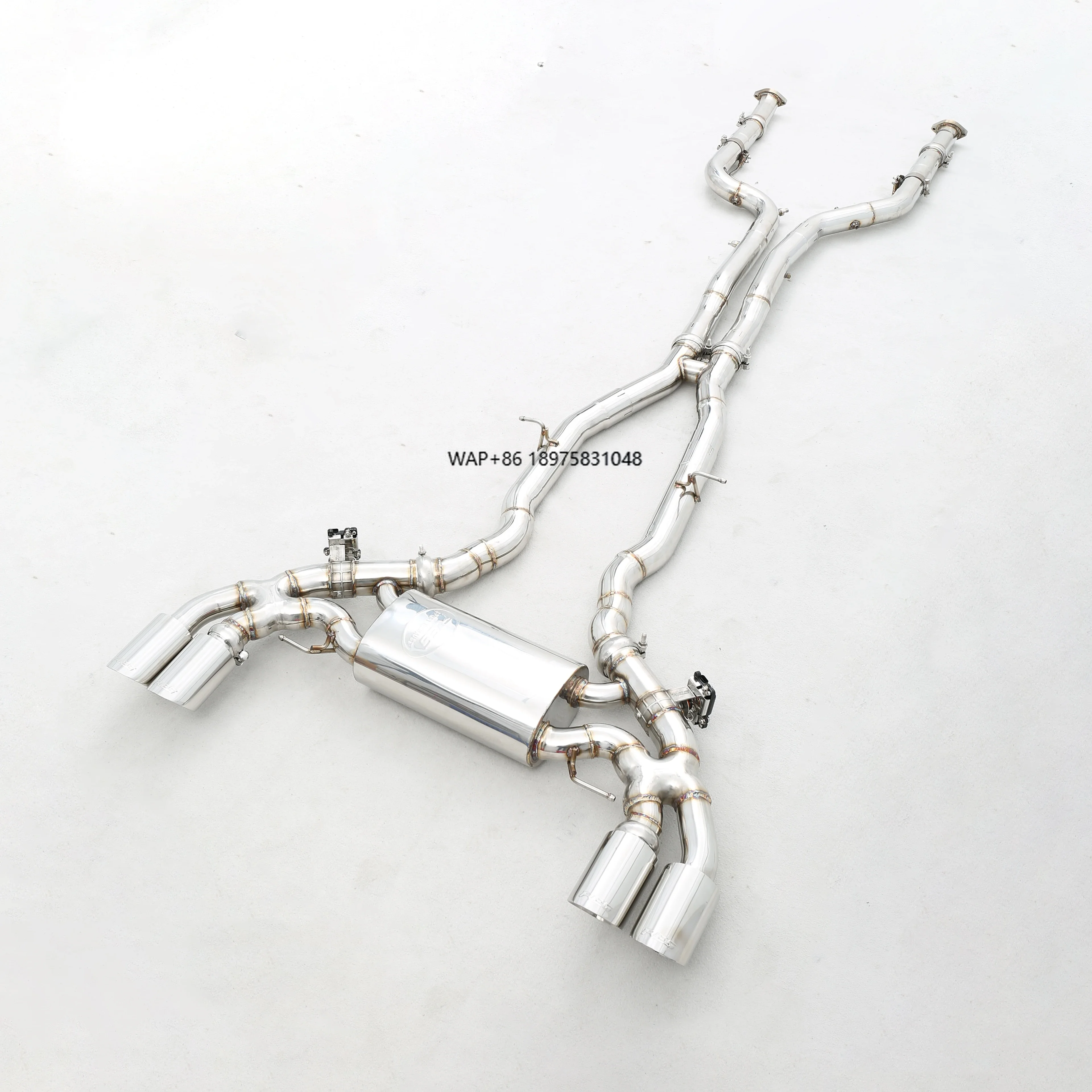 

Factory Customization 304 Stainless Steel/Titanium Valved Exhaust System Designed for X3M F97/X4M F98 LCI 3.0T S58 Vehicles