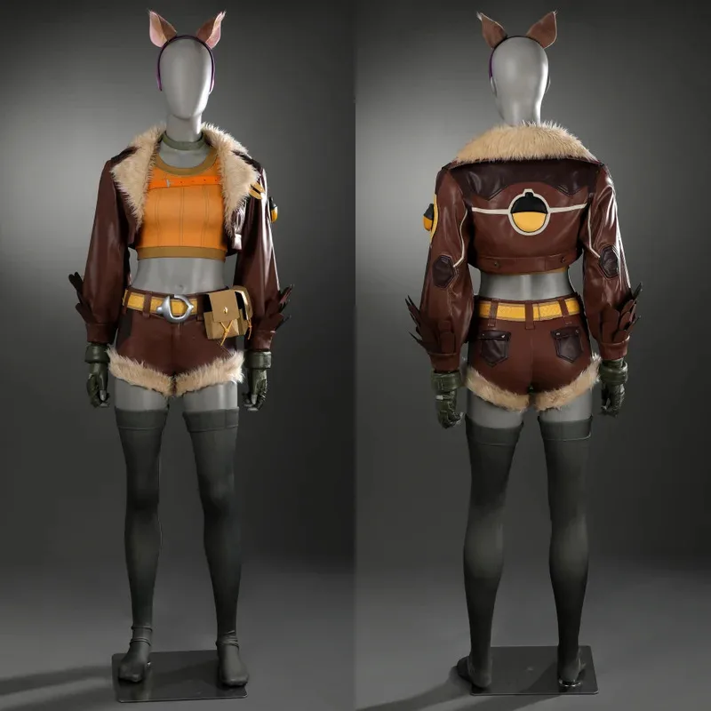 Doreen Cosplay Green Fantasia Disguise Squirrel Girls Cosplay Costume Outfit Tail Wig Boots Halloween Comic Con Suit Custom Made