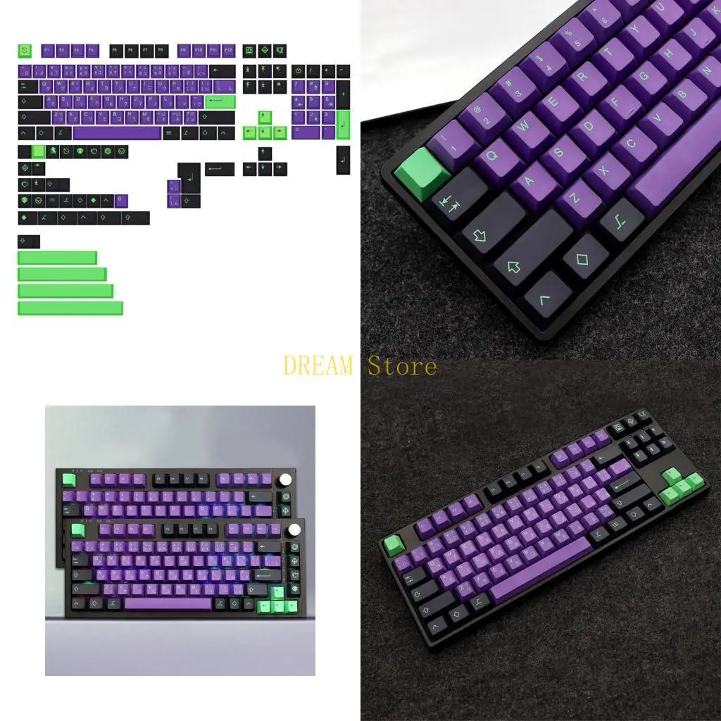 

Толстый PBT Dye Sub Cherry Keycaps 146 Keys Keycap для 61/68/75/84/980/104/108 Game Mechanical Keyboard Keycap Eva Best Sale