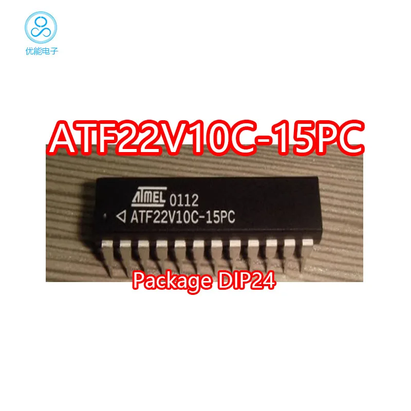 ATF22V10C-15PU ATF22V10C-15PC Direct Insert DIP-24 Package Microcontroller Chip in Stock