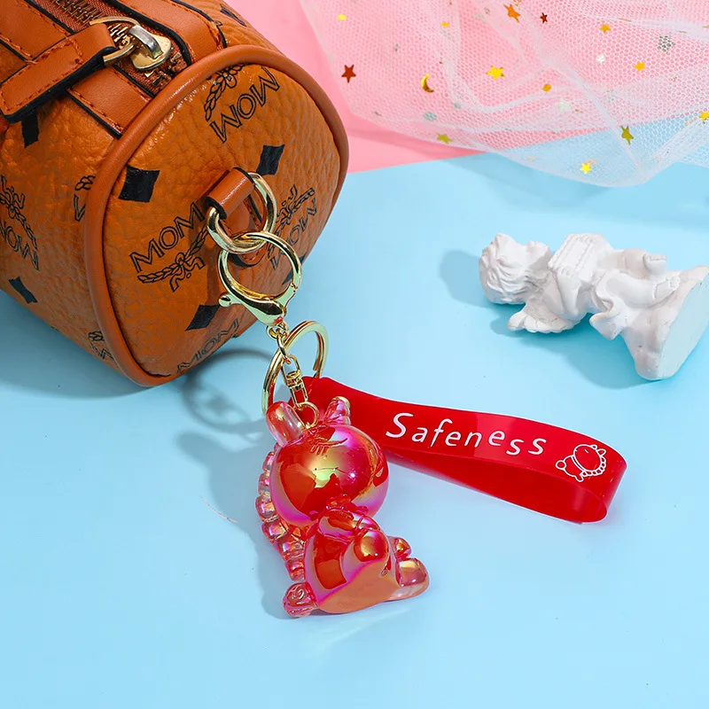 Miniso 高級で絶妙なキーチェーン、キュートなアクセサリー、ファッショナブルなバッグペンダント、キーチェーンの小さなギフト