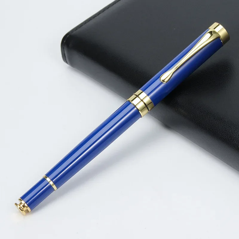 Luxury Metal Ballpoint Pen Gold Clip Roller Pen Office Stationary 0.5mm Business Advertisement Writing Customized Name Logo Gift