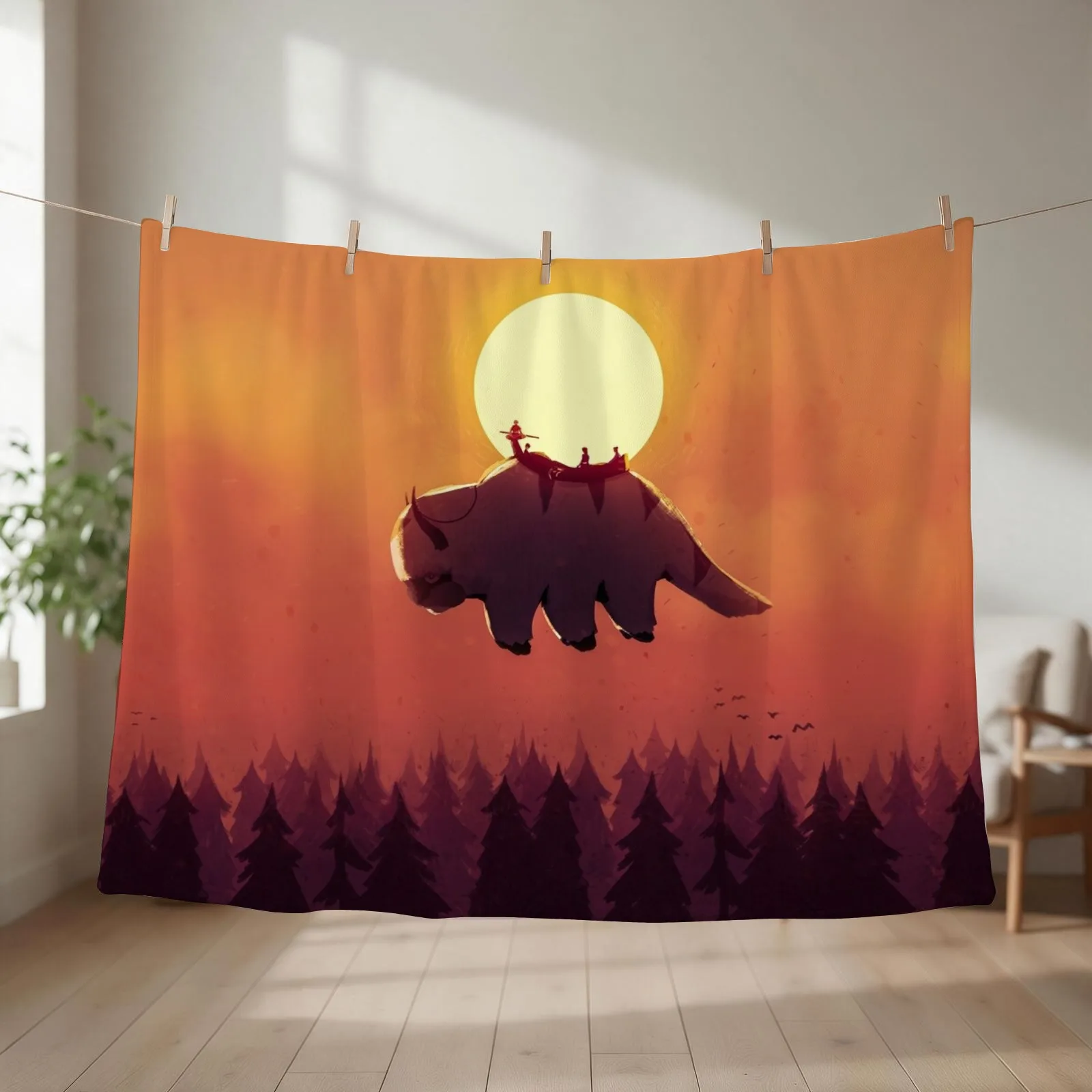 The End of All Things Throw Blanket Tourist Furrys Hairy Soft Plush Plaid Blankets