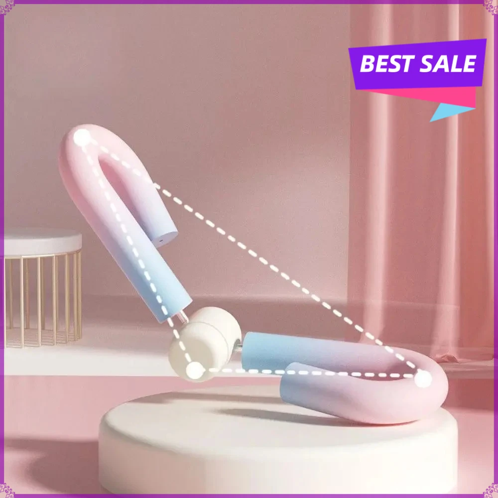 S‑Type Pelvic Floor Muscle Trainer Eva Steel Wire Spring Multi‑purpose Leg Exerciser Home Inner Thigh Fitness Training Device