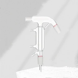 Straight Micro Distiller Standard Frosted Sand Mouth Distillation head Short Path Condenser,Glass Adapter,Lab Glassware