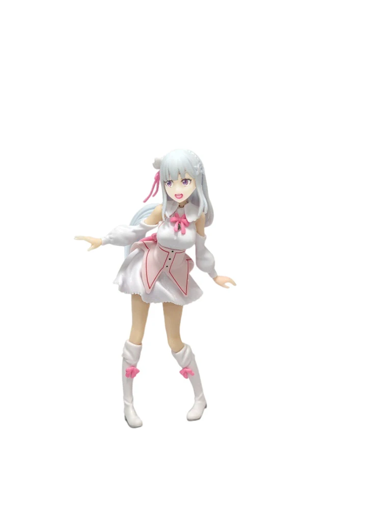 Heiße Re:Zero Starting Life in Another World Anime-Figur Emilia Actionfiguren Kawaii Memory Snow Emilia Sammlermodell Spielzeug – Detail 4