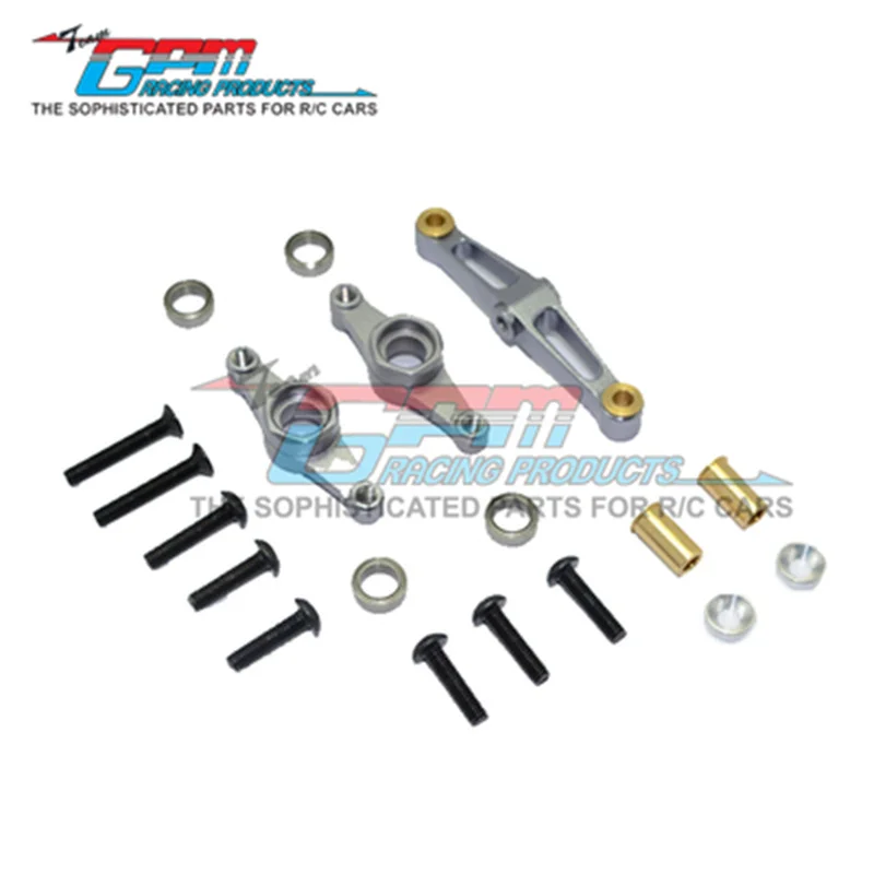 MONTAGEM DE DIREÇÃO DE LIGA GPM COM BEARING - 1SET PARA TAMIYA TT02/TT02B/TT02T RC Upgrade