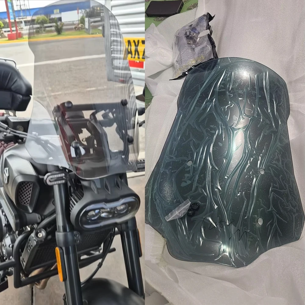 Für LONCIN Voge CU 525 525 CU 525 Windschutz Windschutz Windabweiser Verkleidung Viser Visier Front Glas Motorrad Zubehör