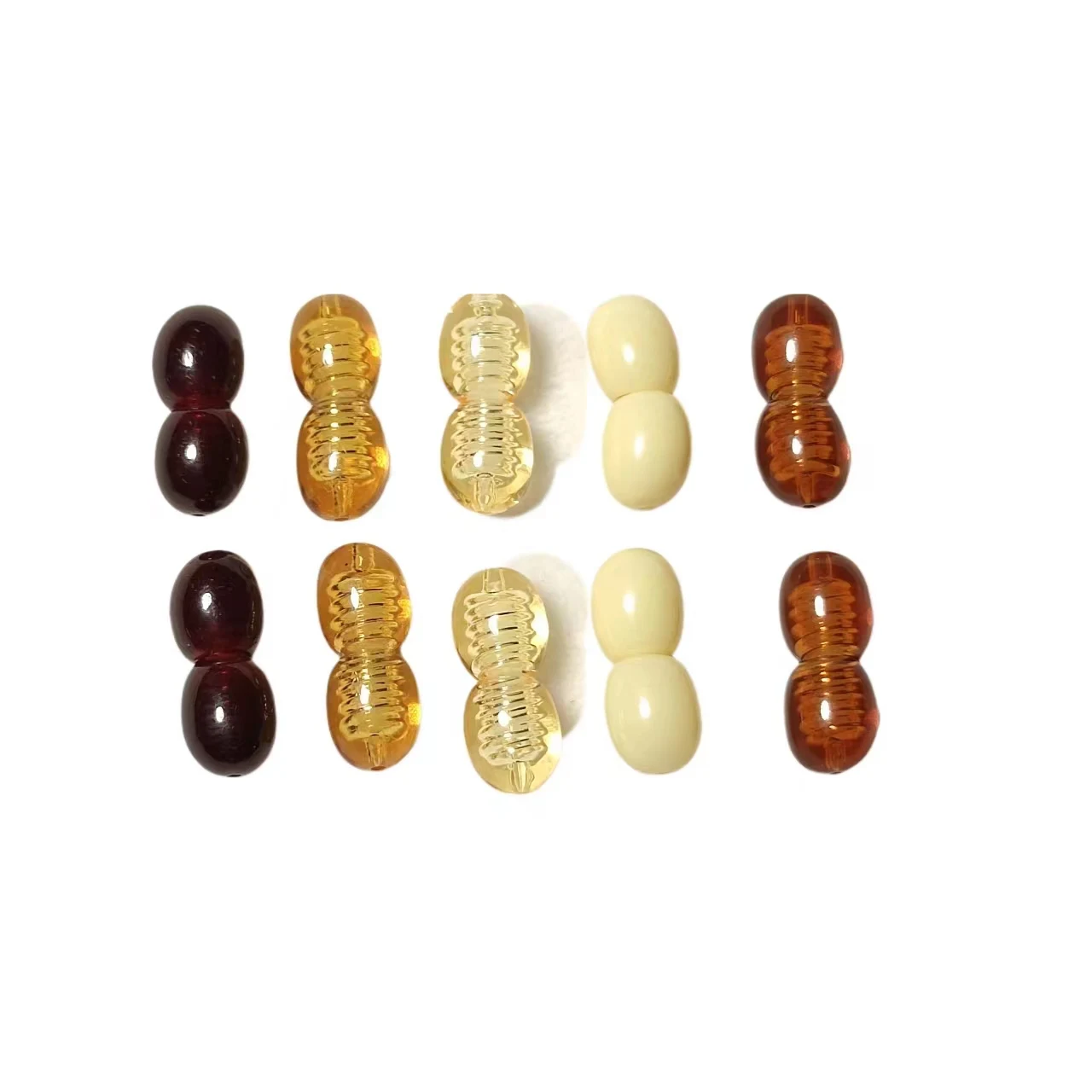 10pcs/ lot good quality 7.5*15mm  Amber clasp for necklace component  amber materials 14 colors  free shipping