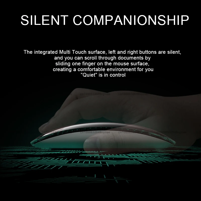 For APPLE Original Wireless Silent Mouse Rechargeable Bluetooth Dual Mode Noiseless Click Mice For Office Work PC Laptop MacBook